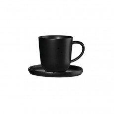 ASA SELECTION Coppa Kuro Espressokop met schotel 0,08 L