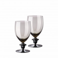 Rosenthal meets Versace Medusa Lumiere Haze rode wijnglas 2-delig