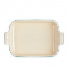 Le Creuset Poterie - Auflaufformen Rechthoekige ovenschaal Traditie azuurblauw 32 cm