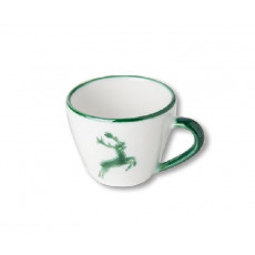 Gmundner Keramiek Grüner Hirsch Cappuccino-kopje 0,16 L / h: 6,8 cm