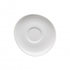 Rosenthal Junto Wit - Porselein Espresso-schotel 11 cm