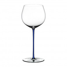 Riedel Fatto a Mano - Donkerblauw Eikenhouten Chardonnay glas 620 ccm / h: 25 cm