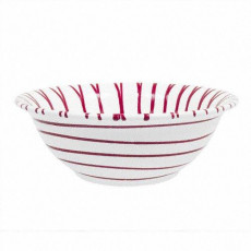 Gmundner Keramiek Rotgeflammt Saladeschaal d: 26 cm / 2,0 L