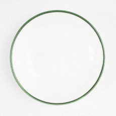 Gmundner Keramiek Grüner Rand Soepbord Gourmet d: 24 cm / h: 4 cm