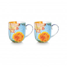Pip Studio Royal Multi Teetassen Flowers Set 2-tlg. im GK 0,32 L