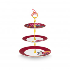 Pip Studio Blooming Tales Dark Red etagère
