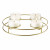 ASA SELECTION A Table d'Or Kaarsenstandaard multifunctioneel d: 24,5 cm / h: 3,6 cm