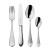 Robbe & Berking Martele 925 Sterling Zilver Garnituur 4-delig. 925 Sterling Zilver