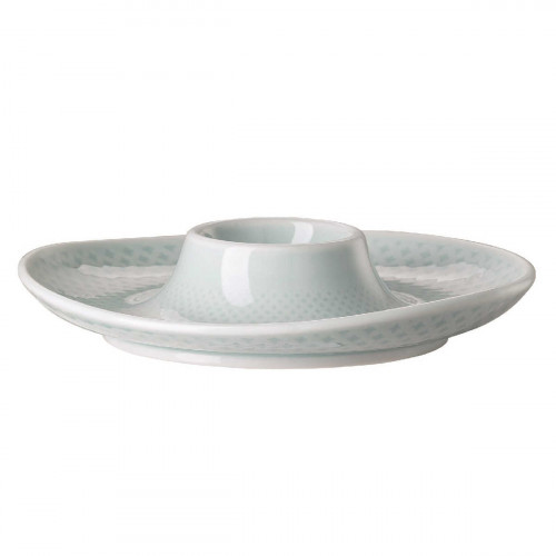 Rosenthal Junto Opal Green - Porzellan Eggeglass med holder 13 cm
