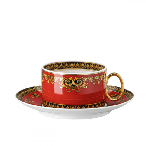Rosenthal meets Versace Ikarus Medusa Teakopp 2-delt.