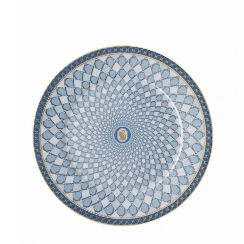 Swarovski x Rosenthal SIGNUM Azure Brødtallerken 18 cm