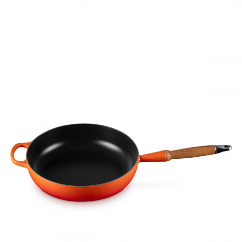 Le Creuset Sauté Pfannen Sautépanne Signature Ofenrot 28 cm