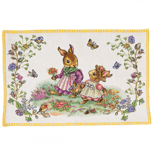 Villeroy & Boch Spring Fantasy Brikke Gobelin Blomstereng - 70% bomull + 30% polyester 32x48 cm