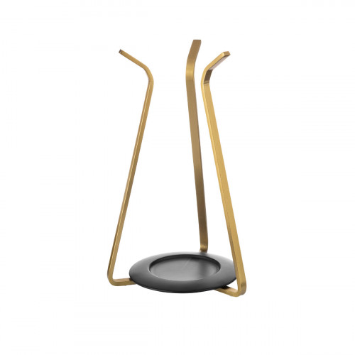Zieher DryPod Trockengestell mit Abtropfschale, messing 26 cm