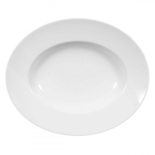 Seltmann Weiden Lukullus Weiß Pastatallerken oval 32x26 cm