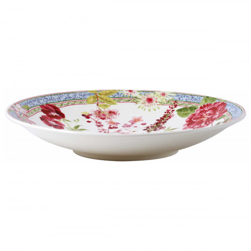 Gien Fayencerie Millefleurs Pastaskål 31 cm