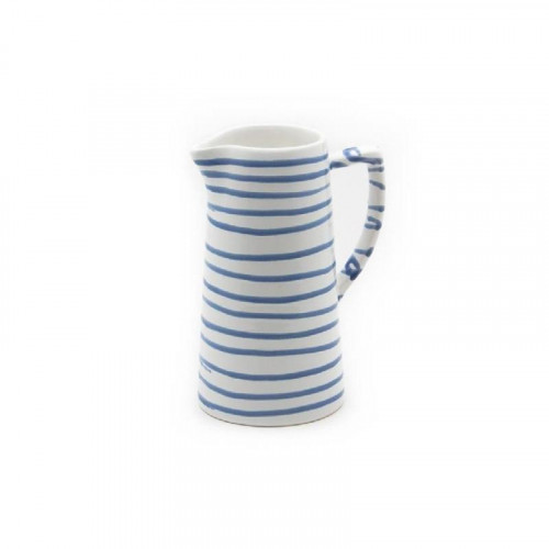Gmundner Keramik Blaugeflammt Vannkanne 0,7 L / h: 16 cm