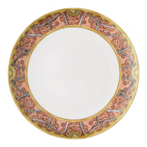 Rosenthal meets Versace La Scala del Palazzo - Rosa Tallerken 28 cm