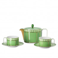 Swarovski x Rosenthal SIGNUM Fern Tesett 5 deler