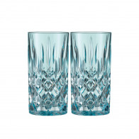 Nachtmann Noblesse Longdrink Glas Aqua Set 2-tlg. 0,39 L