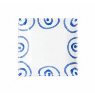 Gmundner Keramik Blaugeflammt Snackskål 11x11x2,8 cm