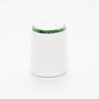 Gmundner Keramik Grüner Rand Pepperkvern glatt h: 5 cm