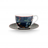 Pip Studio Berry Blues Capppuccino tasse 2-tlg.