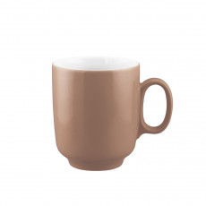 Seltmann Weiden Sento Pure Colors Cocoa Brown krus med hank 0,40 L