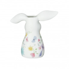 Hutschenreuther Frühlingsgrüße Hasenvase Blumenwiese im Geschenkkarton 16 cm