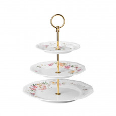 Rosenthal Maria Pink Rose Etagere Tallerken 17-21-26 cm