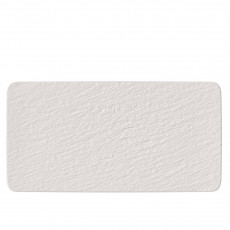 Villeroy & Boch Manufacture Rock blanc Rektangulær serveringsbrett 35x18x1 cm