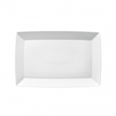Thomas Loft Weiß - Trend Asia Weiß Firkantet tallerken 28,5x18,5 cm
