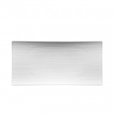 Rosenthal Mesh Weiß Plate flat 26x13 cm