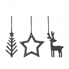 Villeroy & Boch Christmas Chic Julepynt, 3 deler