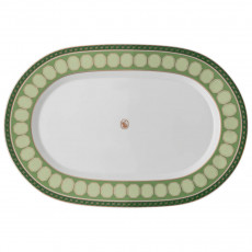 Swarovski x Rosenthal SIGNUM Fern Plate 40 cm