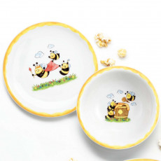 Seltmann Weiden Compact Kindersets Barnesett Flittige bier 3 deler.