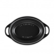 Le Creuset Bräter Doufeu Oval Doufeu stekepanne 32 cm svart