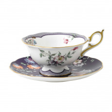 Wedgwood Wonderlust Teekopp Midnight Garden med underkopp 15 cm 2-delt.