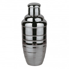 Sambonet Paderno Bar Utensils - Edelstahl / PVD Schwarz Cocktail Shaker h: 20,5 cm / 500 ml