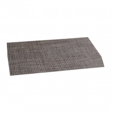 Sambonet Linea Q Tischsets Bordsduk 1 del lys strukturert 42x33 cm