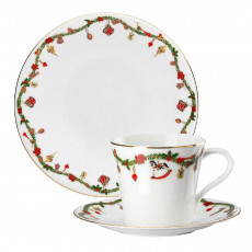 Hutschenreuther Nora Christmas Sett 3 deler