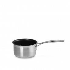Le Creuset 3-PLY Edelstahl Kochgeschirr Melkekjele 14 cm / 1,3 L med non-stick-belegg