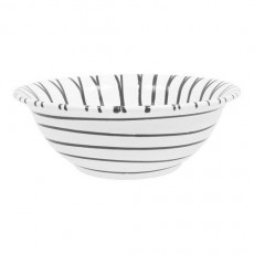 Gmundner Keramik Graugeflammt Salatskål d: 33 cm / h: 14 cm / 4,5 L