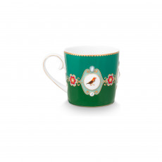 Pip Studio Love Birds Emerald-Green Kaffeetasse grün 0,15 L