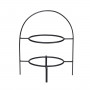 ASA SELECTION A Table Ligne Noire To-etasjes etagere for desserttallerkener d: 21 cm / h: 28 cm