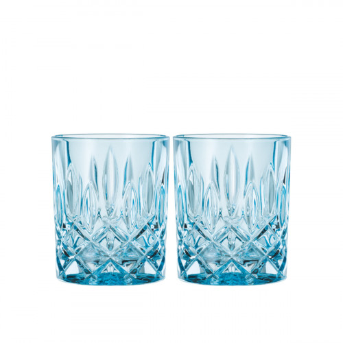 Nachtmann Noblesse Colours Whisky Tumbler Aqua Zestaw 2-częściowy