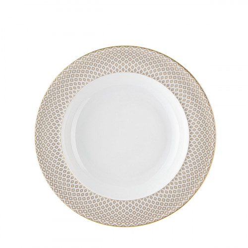 Rosenthal Francis Carreau Beige Talerz zupy 22 cm