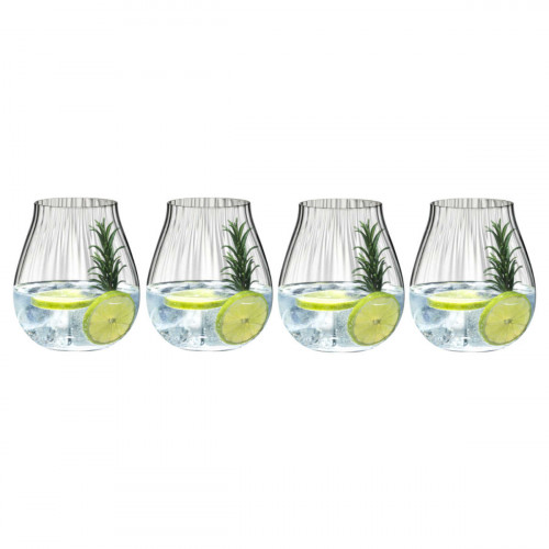 Riedel Tumbler Kollektion Zestaw szklanek do ginu Optik O 4 szt. 0,76 L