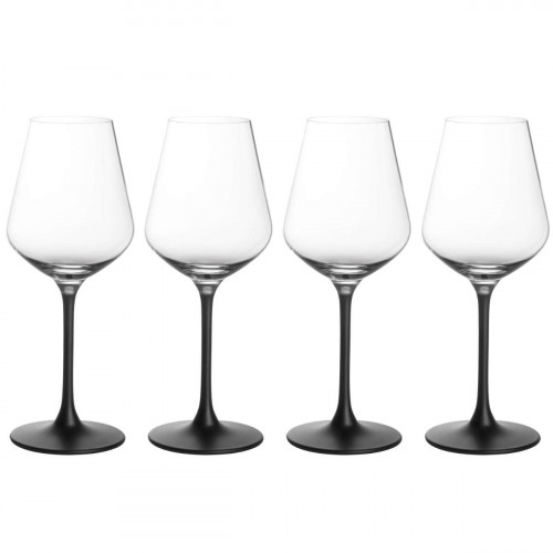 Villeroy & Boch Manufacture Rock Zestaw kieliszków do czerwonego wina 4 szt. 470 ml