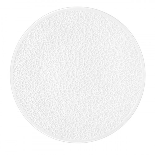 Seltmann Weiden Nori-Home Weiß Talerz podkładowy okrągły pełny relief 33 cm
